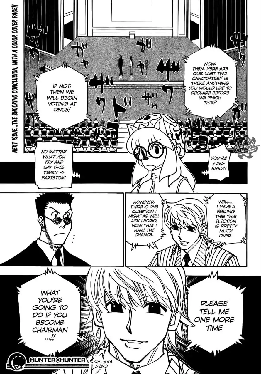 Hunter x Hunter Chapter 333 18